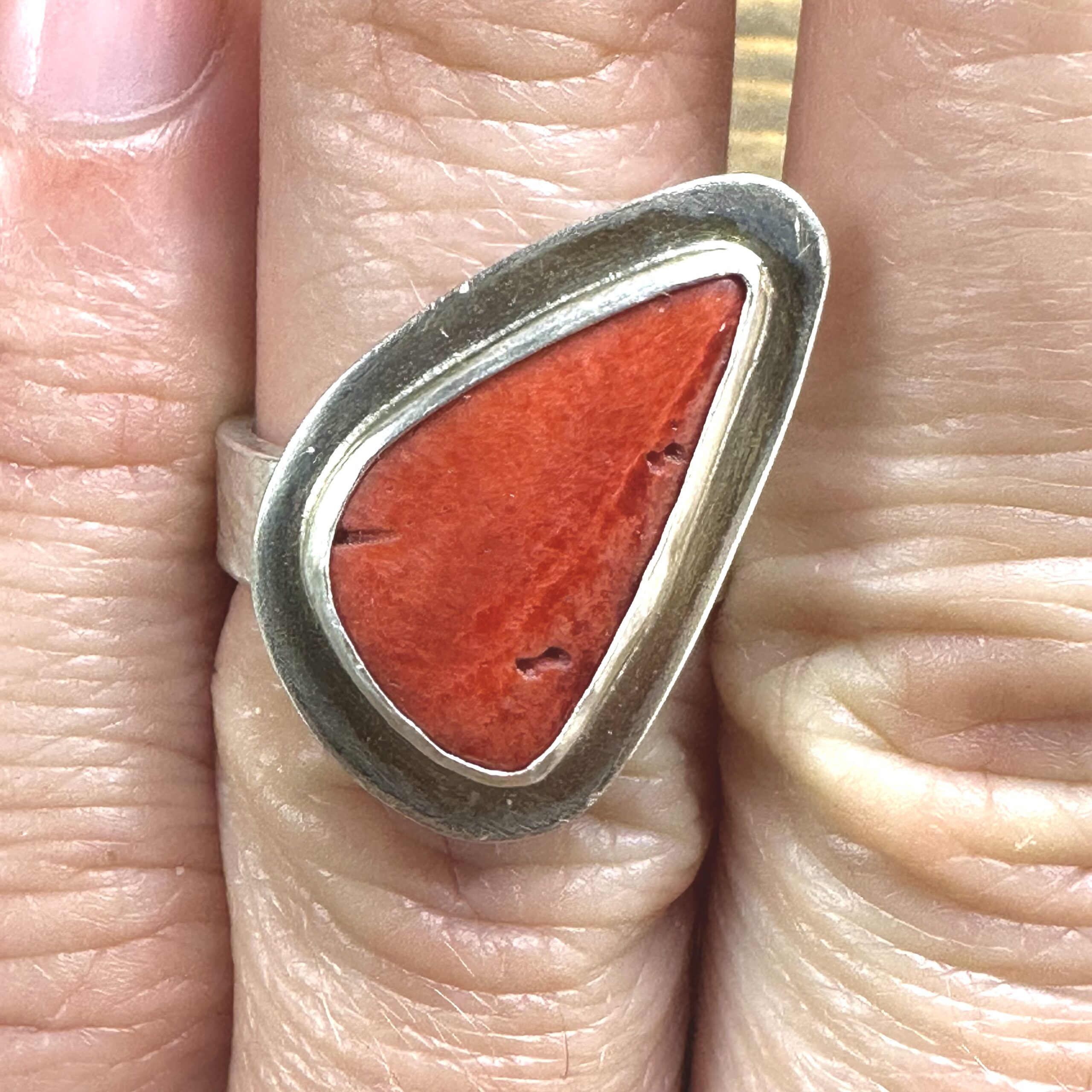 Spiny Oyster Shell Ring – Size 6 – Nick Olson